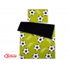 Babybett Bettwäsche Set 2-tlg 100x135cm Mini - Fußball grün