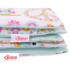 Babybett Bettwäsche Set 2-tlg 100x135cm Mini - lustige Eulen
