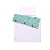 Babybett Bettwäsche Set 2-tlg 100x135cm Mini - minze Baume