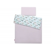 Babybett Bettwäsche Set 2-tlg 100x135cm Mini - minze Hasen