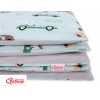 Babybett Bettwäsche Set 2-tlg 100x135cm Mini - minze Hasen