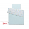 Babybett Bettwäsche Set 2-tlg - blaue Schmetterlinge