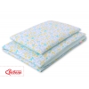 Babybett Bettwäsche Set 2-tlg - blaue Schmetterlinge