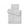 Babybett Bettwäsche Set 2-tlg - Bubbles grau