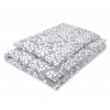 Babybett Bettwäsche Set 2-tlg - Bubbles grau