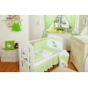 Babybett Bettwäsche Set 2-tlg - Esel Luca grün