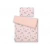 Babybett Bettwäsche Set 2-tlg - Eulen creme-minze