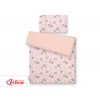 Babybett Bettwäsche Set 2-tlg - Eulen creme-minze