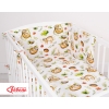 Babybett Bettwäsche Set 2-tlg - Faultiere beige