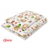 Babybett Bettwäsche Set 2-tlg - Faultiere beige