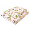 Babybett Bettwäsche Set 2-tlg - Faultiere beige/beige