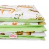 Babybett Bettwäsche Set 2-tlg - Faultiere beige/grün