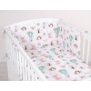 Babybett Bettwäsche Set 2-tlg - Füchse beige