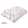 Babybett Bettwäsche Set 2-tlg - Füchse beige