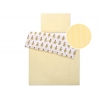 Babybett Bettwäsche Set 2-tlg - gelbe Zebras