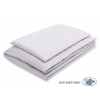 Babybett Bettwäsche Set 2-tlg - grau