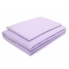 Babybett Bettwäsche Set 2-tlg - Hängende Herzen lila