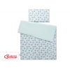 Babybett Bettwäsche Set 2-tlg - Igel minze
