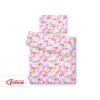 Babybett Bettwäsche Set 2-tlg - Kolibri in Blumen