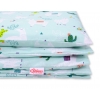 Babybett Bettwäsche Set 2-tlg - Lamas minze