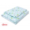 Babybett Bettwäsche Set 2-tlg - Lamas minze
