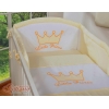 Für Babybett Bettwäsche Set 2-tlg - Little Prince/Princess creme