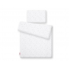 Babybett Bettwäsche Set 2-tlg - Mini Sternchen grau