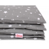 Babybett Bettwäsche Set 2-tlg - mini Sternchen weiß