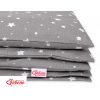 Babybett Bettwäsche Set 2-tlg - mini Sternchen weiß