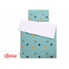 Babybett Bettwäsche Set 2-tlg - Minze Bäume