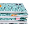 Babybett Bettwäsche Set 2-tlg - Minze Bäume