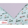 Babybett Bettwäsche Set 2-tlg - Minze Hasen