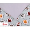 Babybett Bettwäsche Set 2-tlg -Minze Tierchen