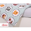 Babybett Bettwäsche Set 2-tlg -Minze Tierchen