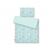 Babybett Bettwäsche Set 2-tlg - Monde minze