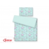 Babybett Bettwäsche Set 2-tlg - Monde minze