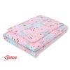 Babybett Bettwäsche Set 2-tlg - Monde rosa
