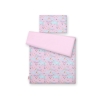 Babybett Bettwäsche Set 2-tlg - Monde rosa