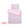 Babybett Bettwäsche Set 2-tlg - Monde rosa