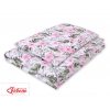 Babybett Bettwäsche Set 2-tlg - rosa Blüten