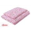 Babybett Bettwäsche Set 2-tlg - rosa Schmetterlinge