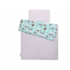 Babybett Bettwäsche Set 2-tlg - Schiffe minze