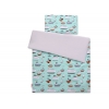 Babybett Bettwäsche Set 2-tlg - Schiffe minze