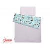 Babybett Bettwäsche Set 2-tlg - Schiffe minze