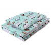 Babybett Bettwäsche Set 2-tlg - Schiffe minze