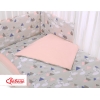 Babybett Bettwäsche Set 2-tlg - Schwäne grau