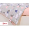 Babybett Bettwäsche Set 2-tlg - Schwäne grau