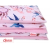 Babybett Bettwäsche Set 2-tlg - Schwalben blau