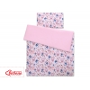 Babybett Bettwäsche Set 2-tlg - Schwalben blau