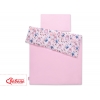 Babybett Bettwäsche Set 2-tlg - Schwalben blau